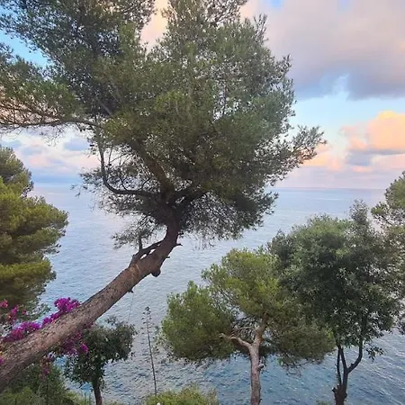Villa Cokkinis With Garden Overlooking The Sea