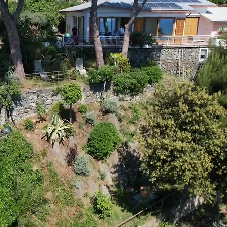 Cokkinis Fronte Mare Con Ampio Giardino Villa *