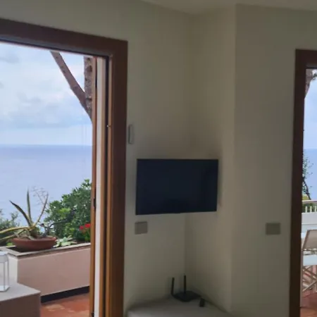 Villa Cokkinis With Garden Overlooking The Sea Varazze